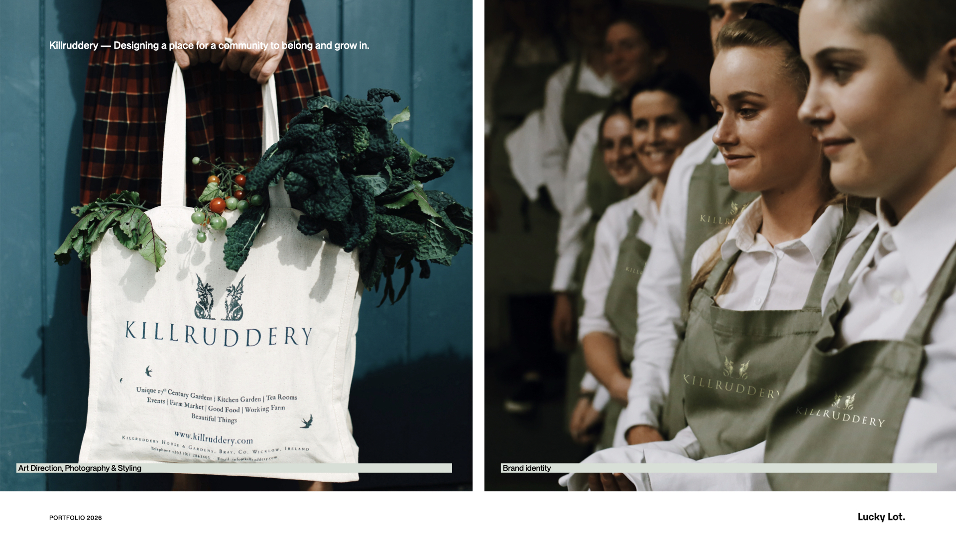 Lucky Lot portfolio — selected work